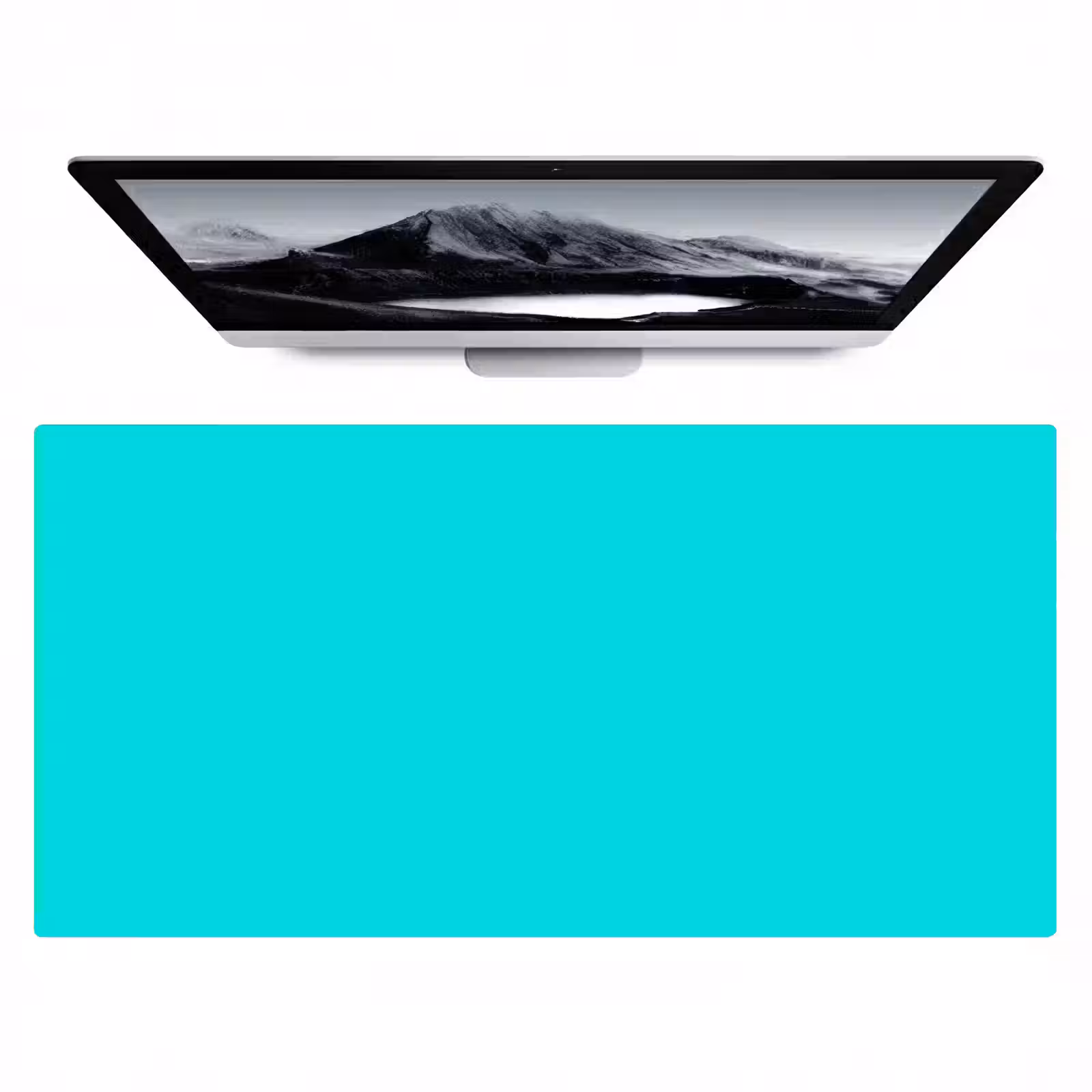 Bureau onderlegger - Vivid - Aquamarine - Turkoois — 1