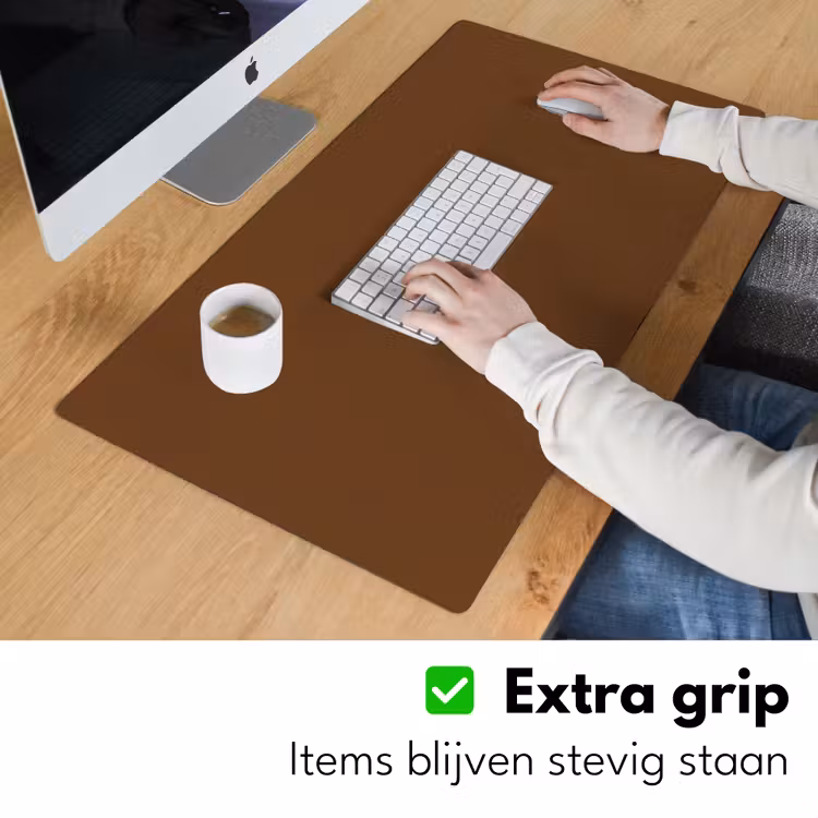 Bureau onderlegger - Rich - Espresso - Bruin — 6