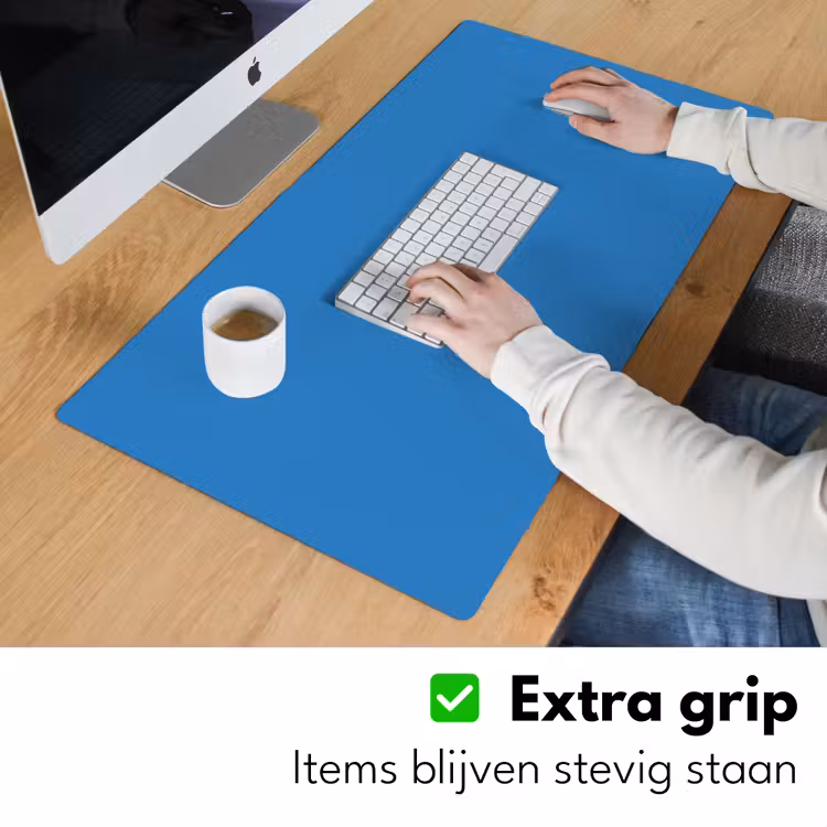 Bureau onderlegger - Royal - Blue - Blauw — 6