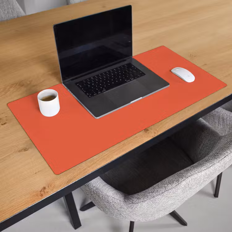Bureau onderlegger - Rustic - Clay - Oranje — 3