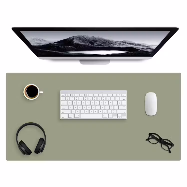 Bureau onderlegger - Sage - Mist - Groen — 4