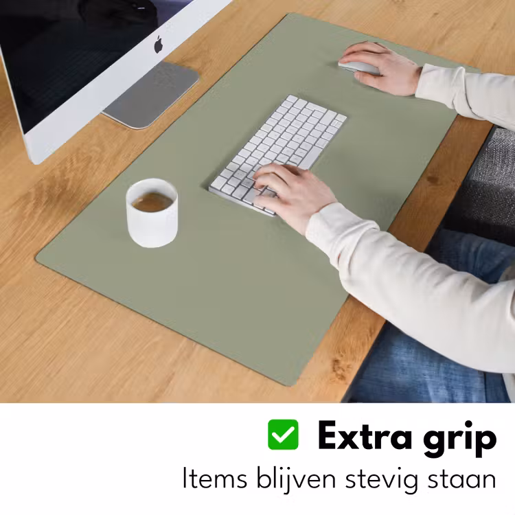 Bureau onderlegger - Sage - Mist - Groen — 6