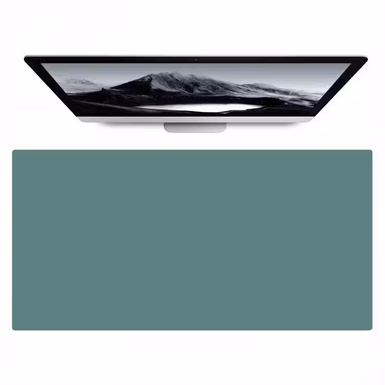 Bureau onderlegger - Serene - Teal - Blauw — 1