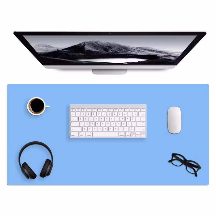Bureau onderlegger - Sky - Glow - Blauw — 4