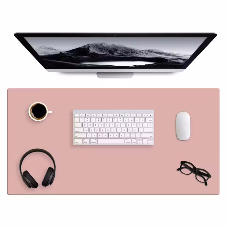 Bureau onderlegger - Soft - Blush - Roze — 4