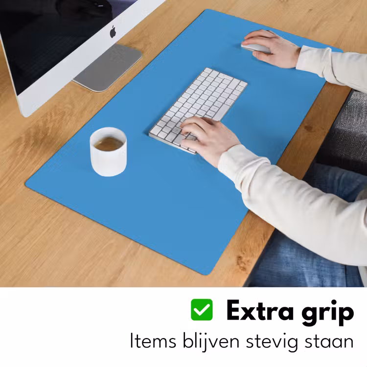 Bureau onderlegger - Steel - Blue - Blauw — 6