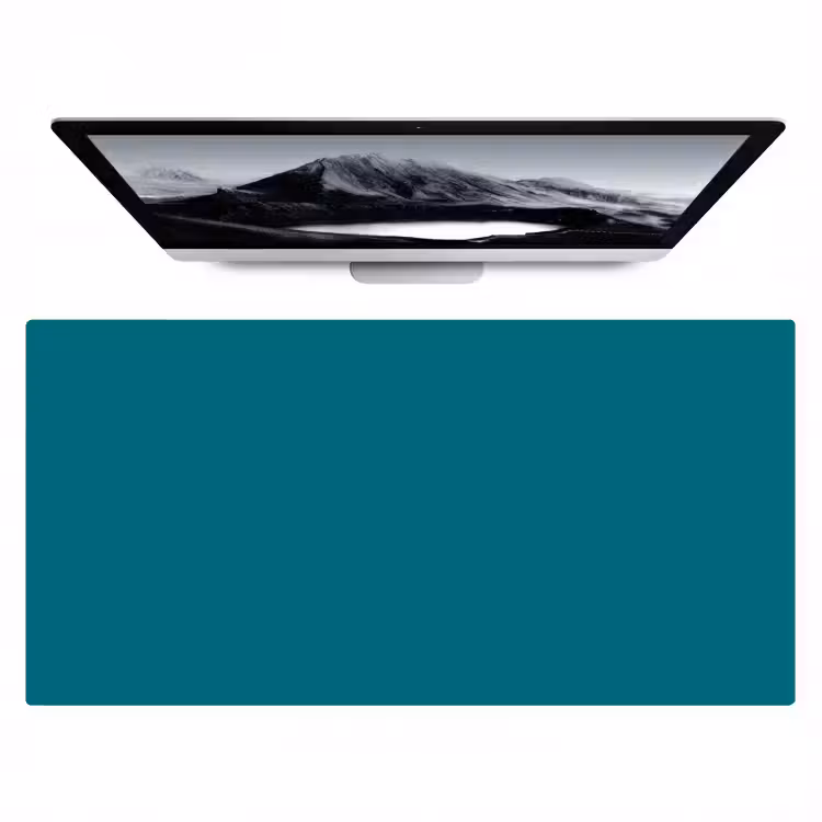 Bureau onderlegger - Tropical - Peacock - Blauw — 1