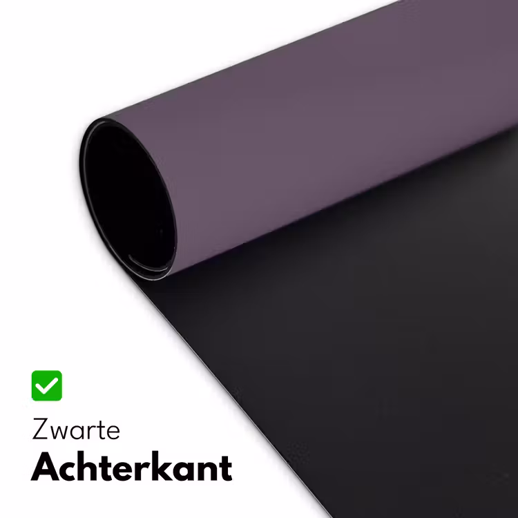 Bureau onderlegger - Velvet - Aubergine - Paars — 5