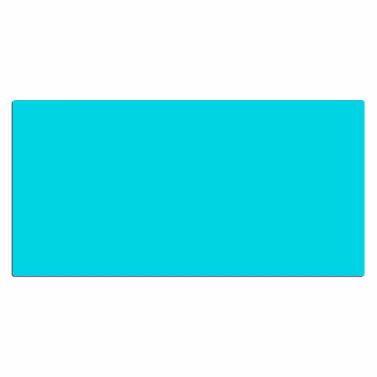 Bureau onderlegger - Vivid - Aquamarine - Turkoois — 2