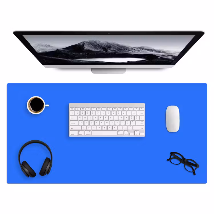 Bureau onderlegger - Vivid - Cobalt - Blauw — 4