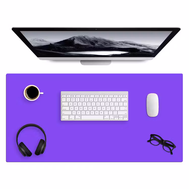 Bureau onderlegger - Vivid - Violet - Paars — 4