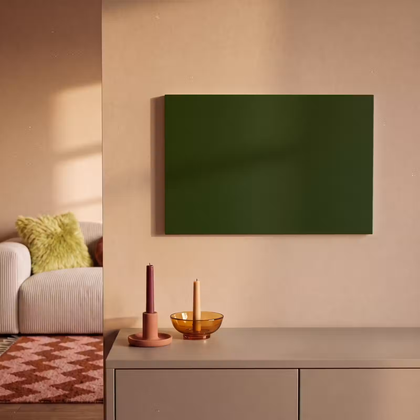 Canvas schilderij - Forest - Green - Groen — 1