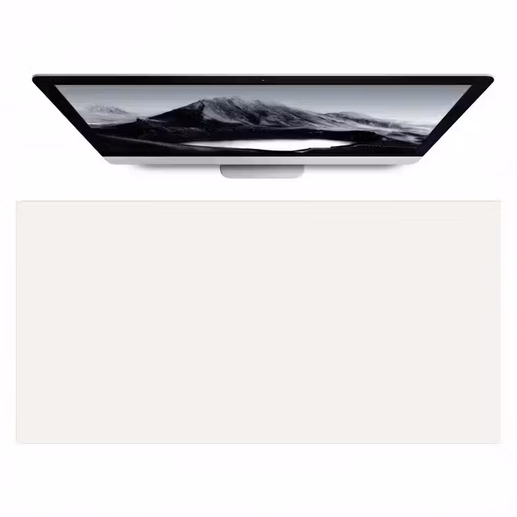 Bureau onderlegger - Pure - Alabaster - Wit — 1