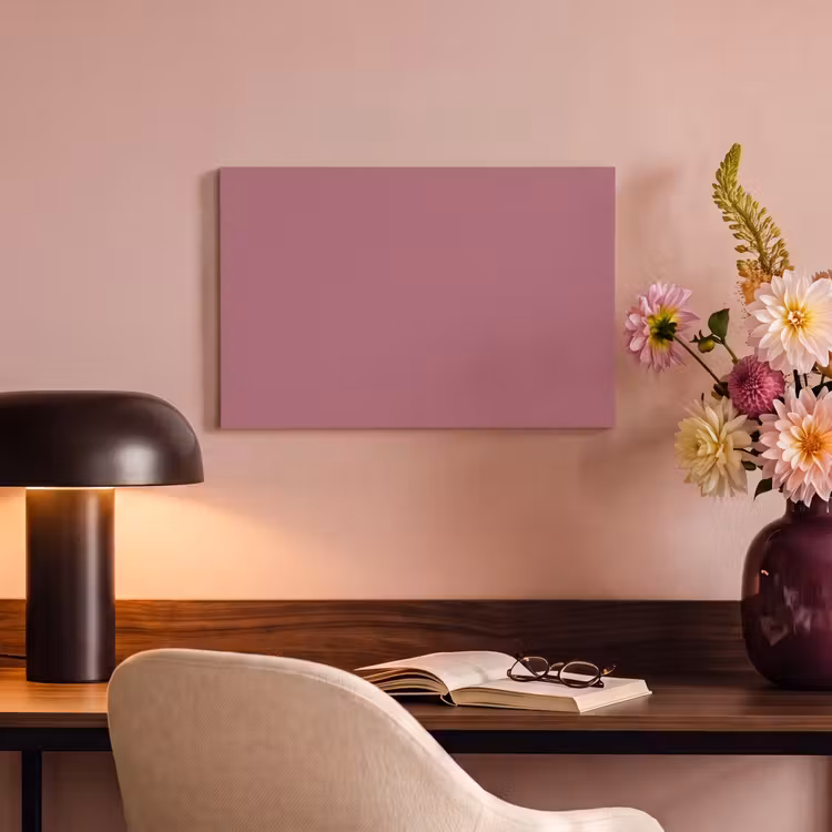 Canvas schilderij - Antique - Mauve - Roze — 3