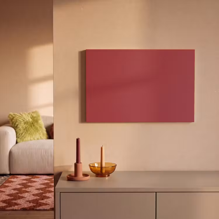Canvas schilderij - Antique - Ruby - Rood — 1