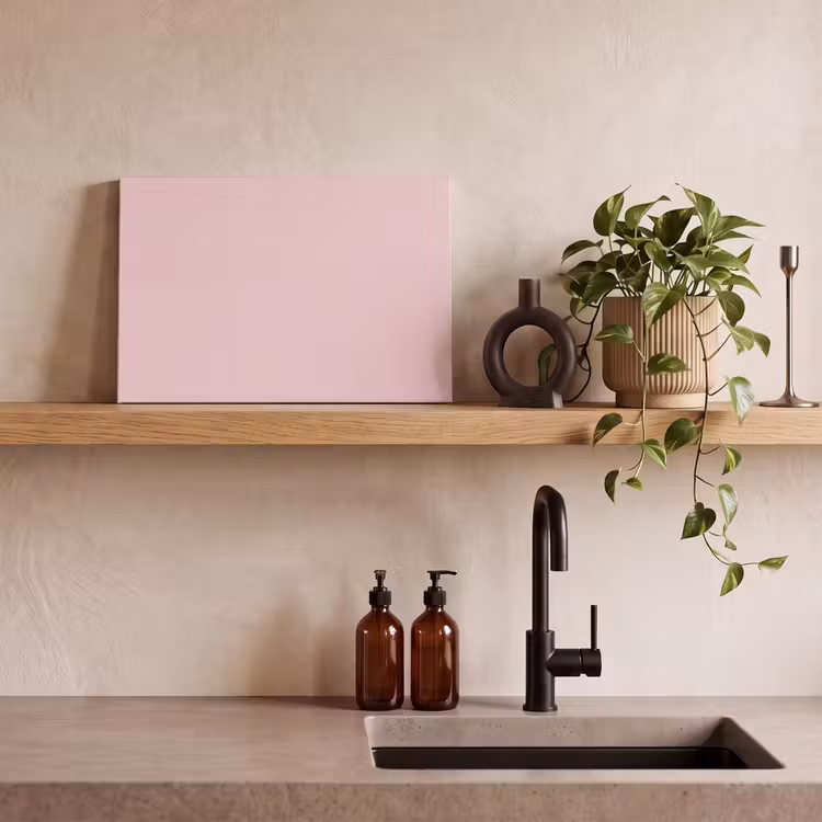 Canvas schilderij - Blush - Pink - Roze — 2