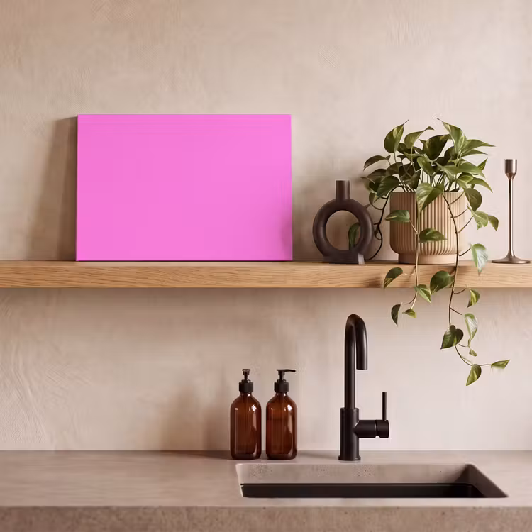 Canvas schilderij - Bright - Orchid - Roze — 2