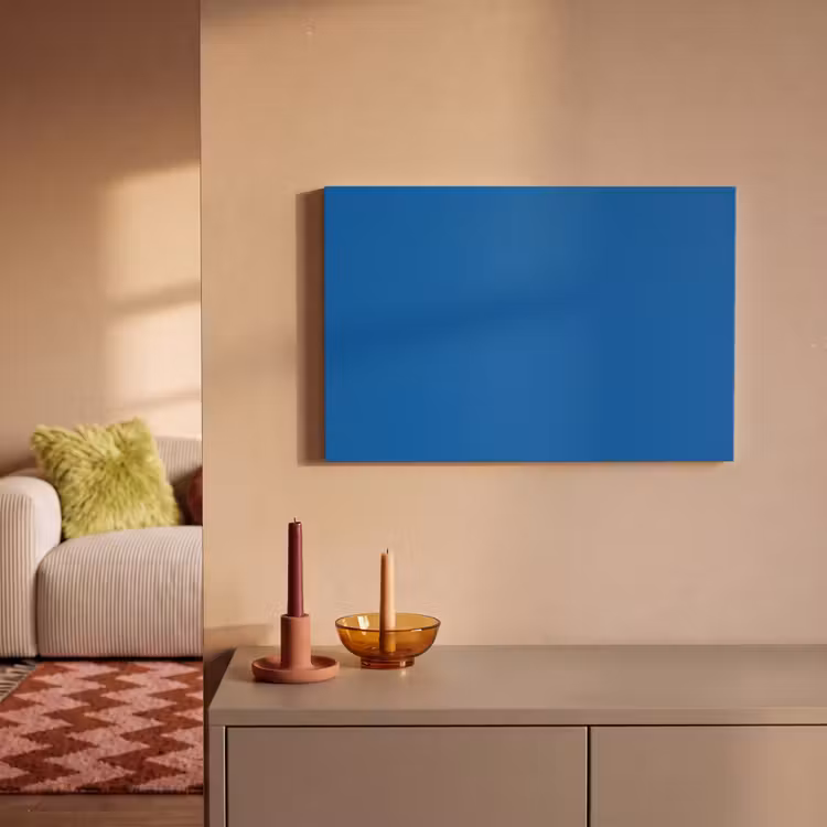 Canvas schilderij - Classic - Azure - Blauw — 1