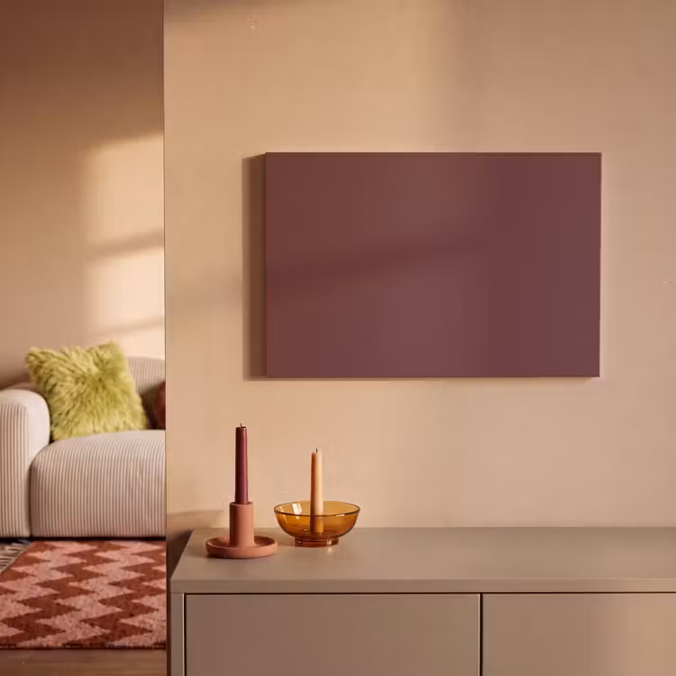 Canvas schilderij - Dusty - Rose - Roze — 1