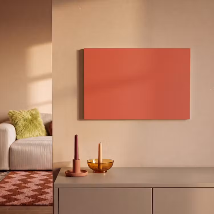 Canvas schilderij - Brick - Red - Rood — 1