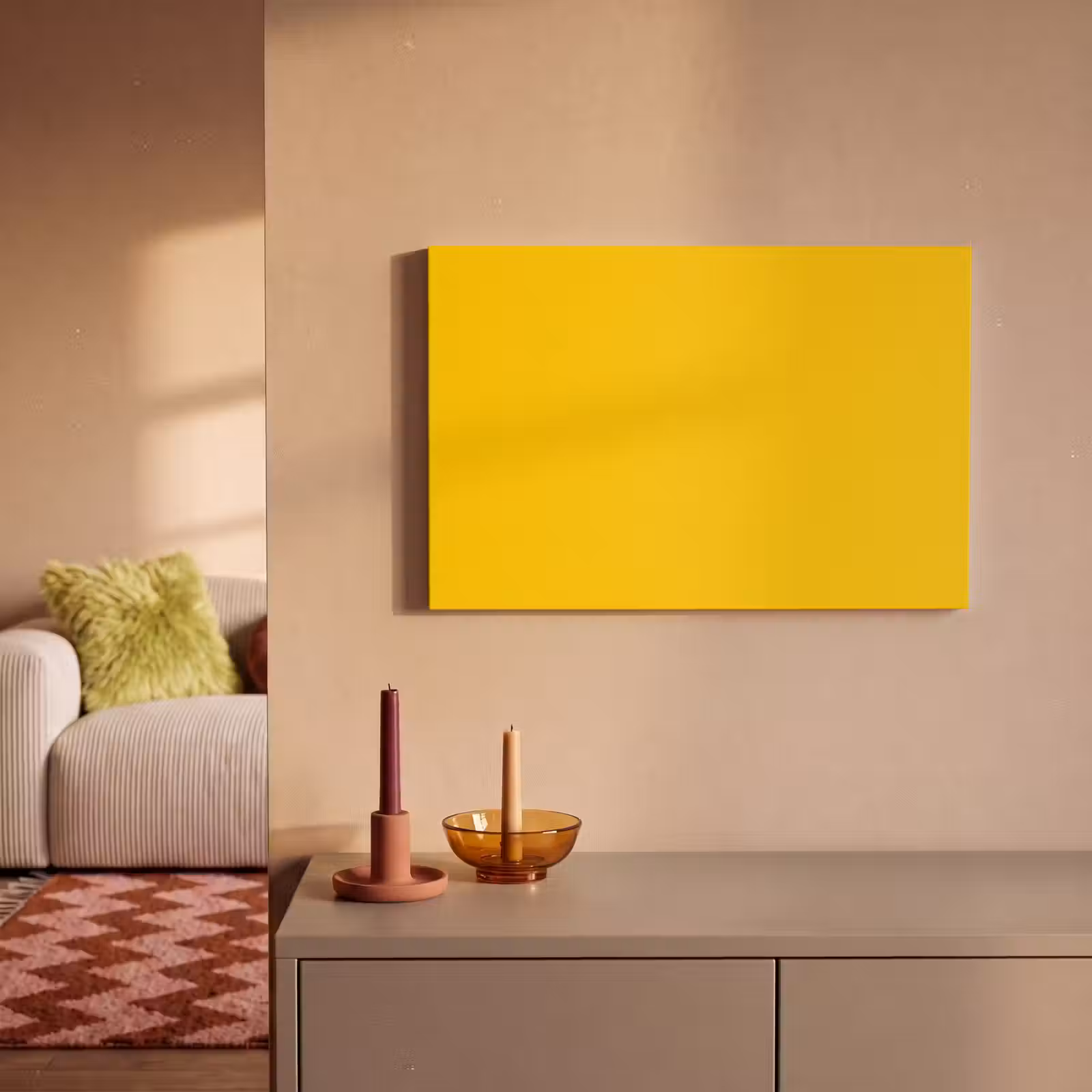 Canvas schilderij - Antique - Gold - Geel — 1