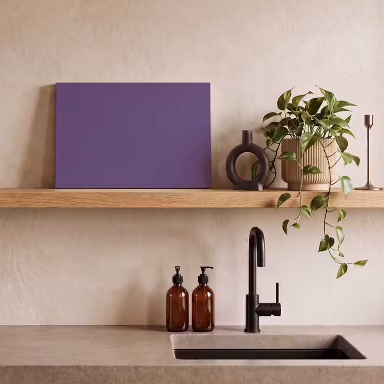 Canvas schilderij - Deep - Plum - Paars — 2