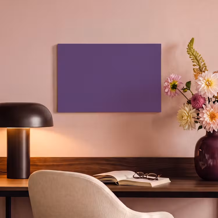 Canvas schilderij - Deep - Plum - Paars — 3