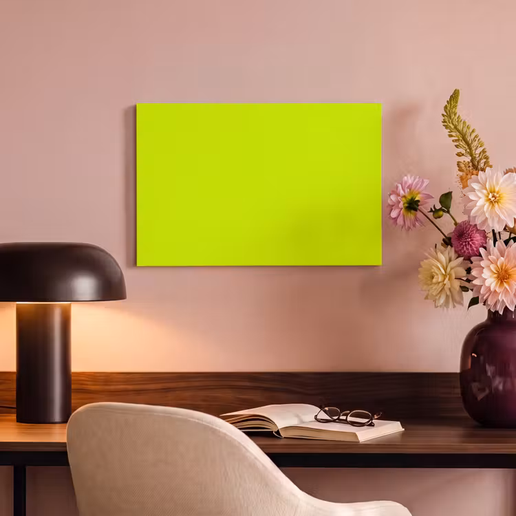 Canvas schilderij - Electric - Lemon - Geel — 3