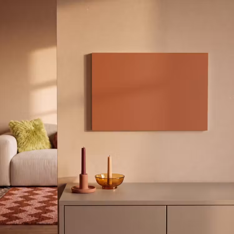 Canvas schilderij - Burnt - Sienna - Oranje — 1