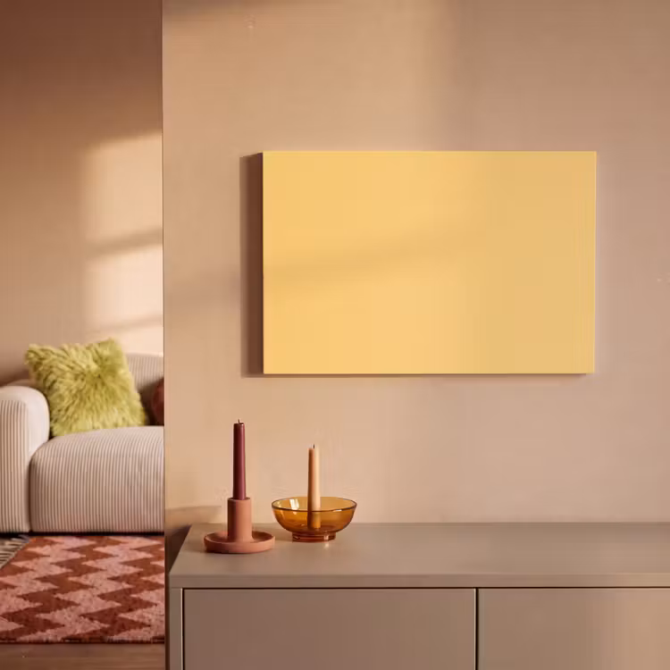 Canvas schilderij - Butter - Geel - Yellow — 1