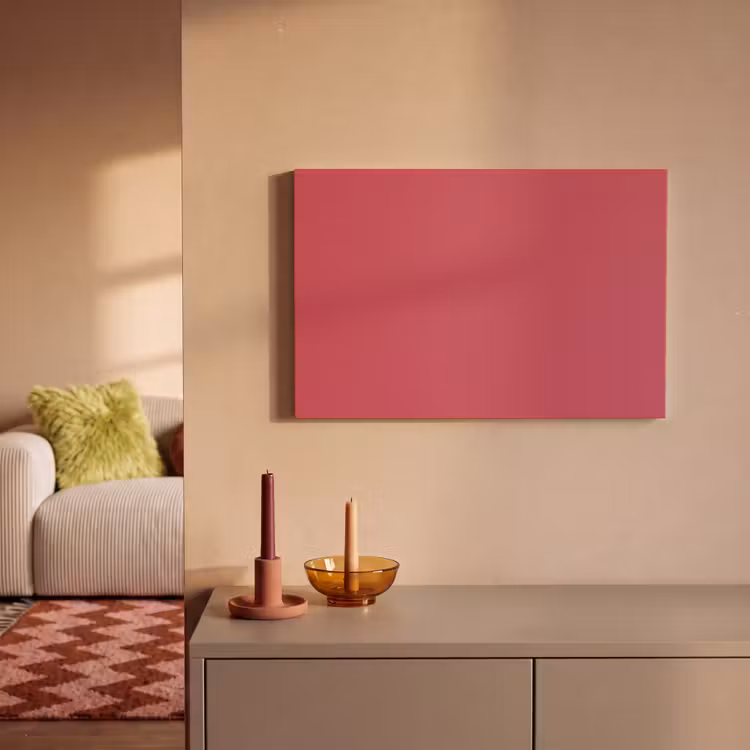 Canvas schilderij - Bold - Berry - Rood — 1