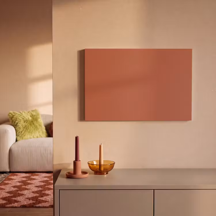 Canvas schilderij - Copperhead - Oranje - Bruin — 1