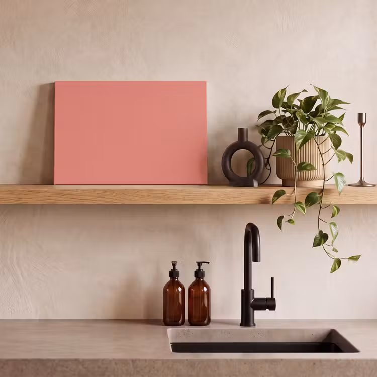 Canvas schilderij - Coral - Reef - Rood — 2