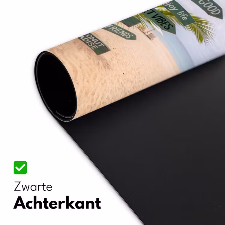 Bureau onderlegger - Strand - Wegwijzer - Palmen - Tropisch - Groen — 5