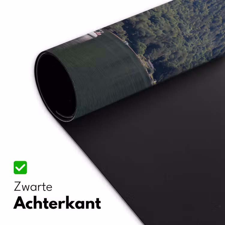 Bureau onderlegger - Zeilboot - Water - Bergen - Natuur - Groen — 5