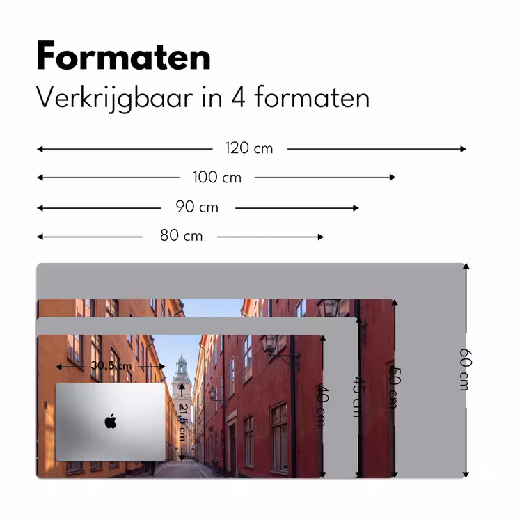 Bureau onderlegger - Straat - Klokkentoren - Stad - Architectuur - Historisch — 8