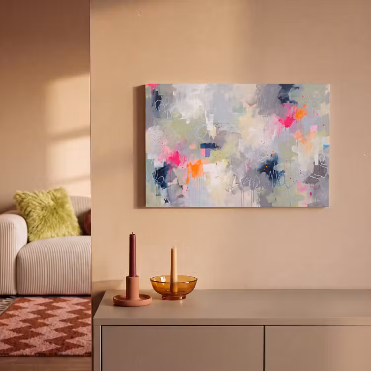 Canvas schilderij - Abstract - Kleurrijk - Modern - Kunst — 1