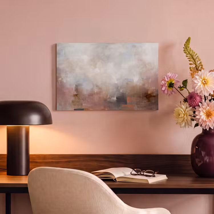 Canvas schilderij - Abstract - Vloeiend - Kunst - Modern - Beige — 3