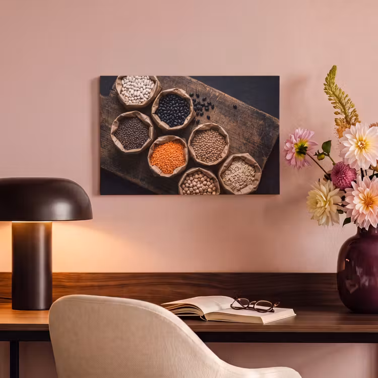 Canvas schilderij - Eten - Zakjes - Voeding — 3