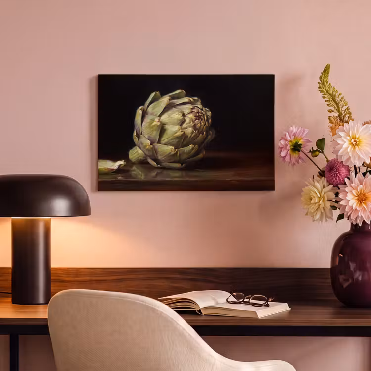 Canvas schilderij - Artichok - Eten - Klassiek — 3