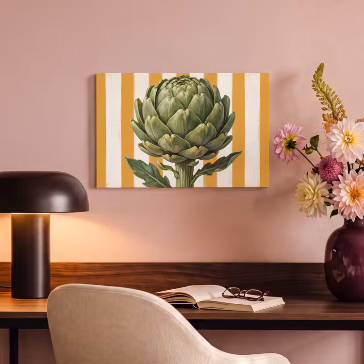 Canvas schilderij - Artisjok - Modern - Groente — 3