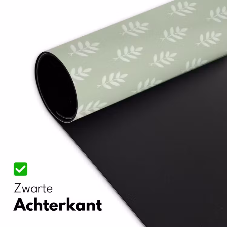 Bureau onderlegger - Saliegroen - Botanisch - Takjes - Minimalistisch - Patroon — 5