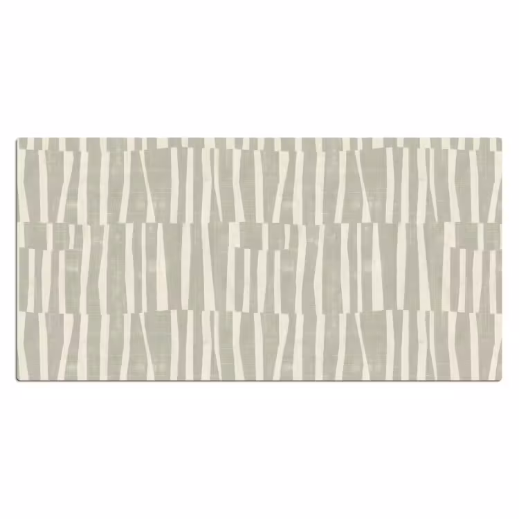 Bureau onderlegger - Saliegroen - Strepen - Geometrisch - Textuur - Patroon — 2