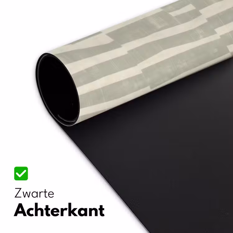 Bureau onderlegger - Saliegroen - Strepen - Geometrisch - Textuur - Patroon — 5