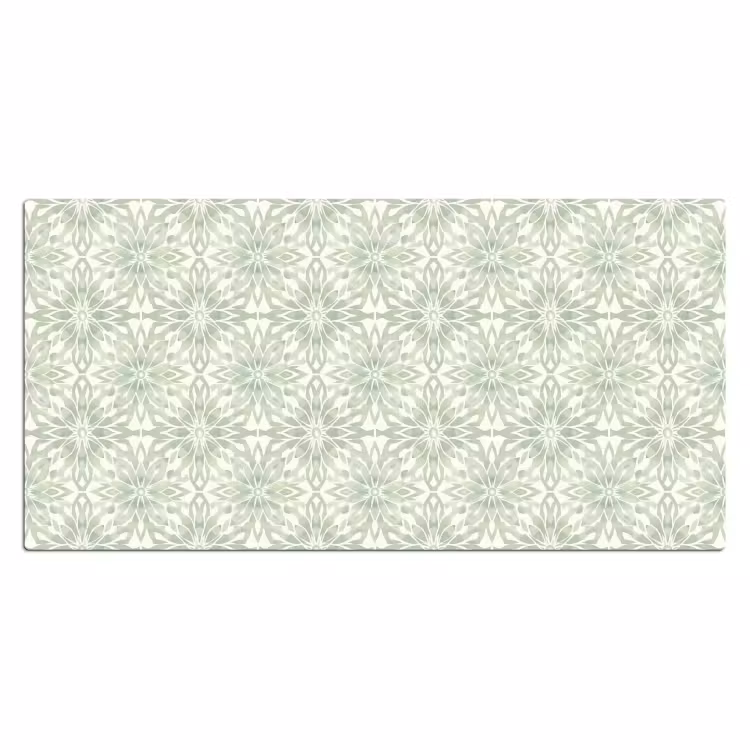 Bureau onderlegger - Saliegroen - Symmetrisch - Mandala - Ornament - Patroon — 2