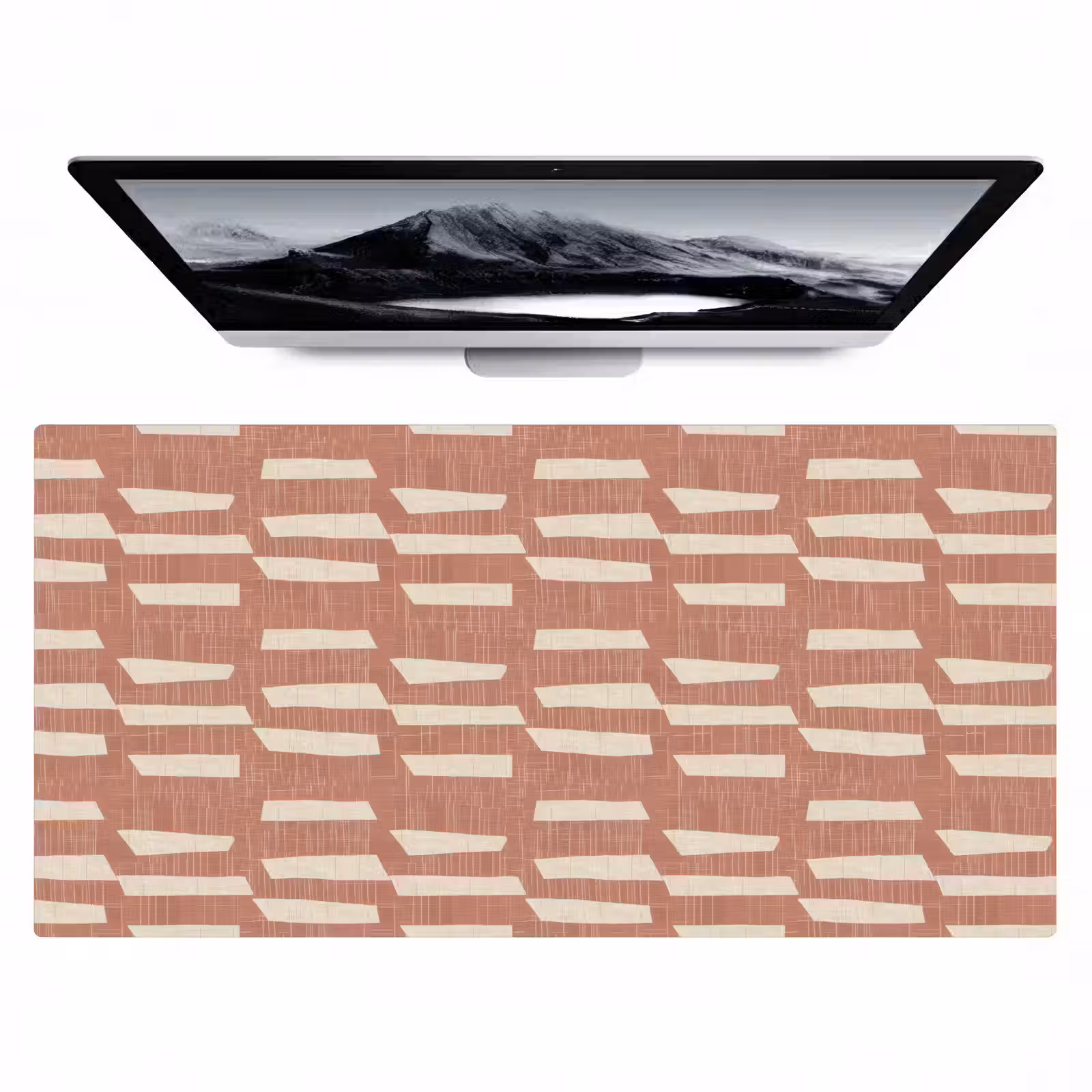 Bureau onderlegger - Terracotta - Abstract - Textuur - Patroon — 1