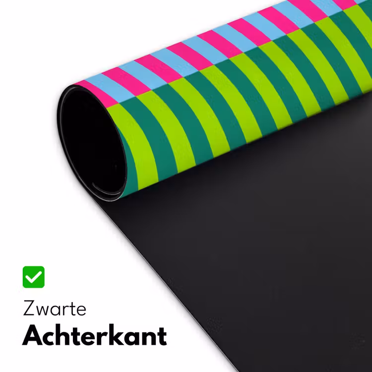 Bureau onderlegger - Patroon - Strepen - Modern - Abstract - Kleurrijk — 5