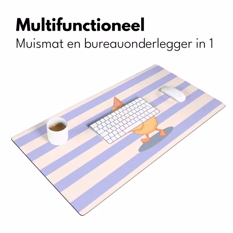 Bureau onderlegger - Vogel - Feest - Taart - Kinder - Illustratie — 7