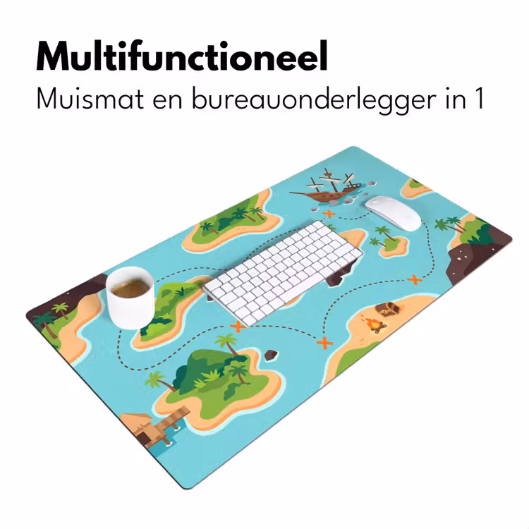 Bureau onderlegger - Schatkaart - Eilanden - Tropisch — 7