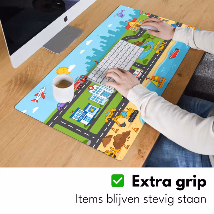 Bureau onderlegger - Stad - Verkeer - Cartoon — 6